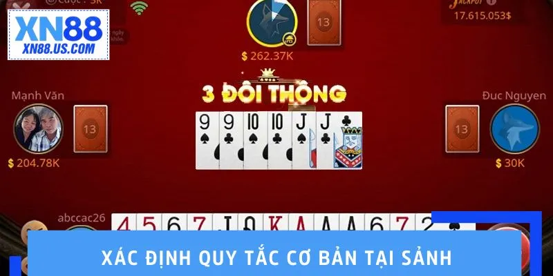 Xác định quy tắc cơ bản tại sảnh